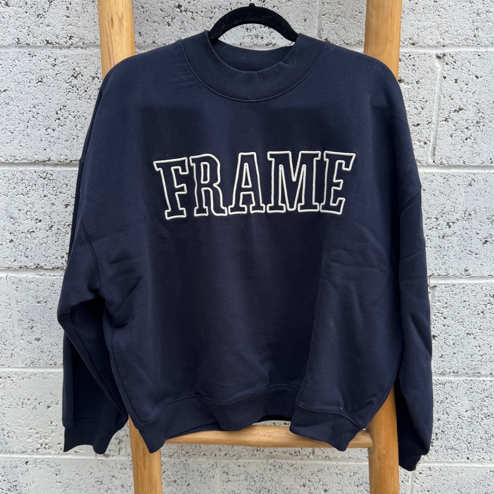 Frame Denim Navy Sweater